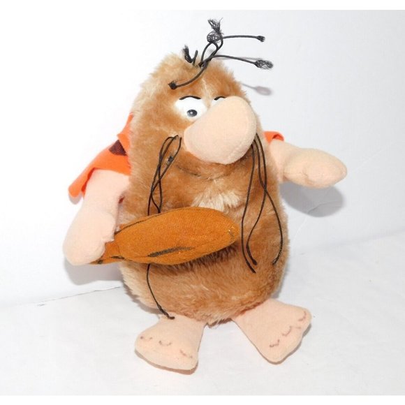 Vintage 1992 Might Star Hanna Barbara 8" Plush Captain Caveman Flintstones - Picture 3 of 7